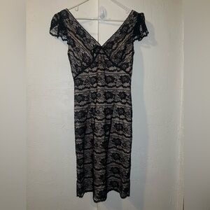 Vintage Y2K Lace Mesh Dress
